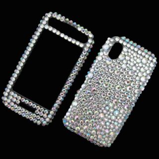 Front & Back Bling Diamond Rhinestone Case Cover For Samsung Tocco 