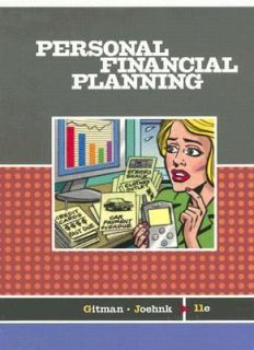Personal Financial Planning by Michael D. Joehnk and Lawrence J 