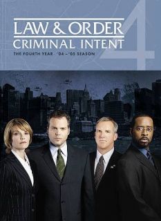 Law Order Criminal Intent   The Fourth Year DVD, 2009, 5 Disc Set 