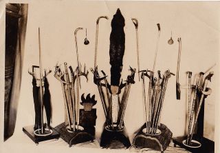   souviners photograph custom umbrela & cane stands H.W. Smith