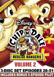 Chip n Dale Rescue Rangers   Volume 2 DVD, 2006, 3 Disc Set