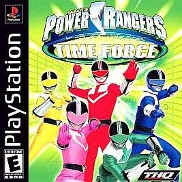 POWER RANGERS TIME FORCE   PS1 PS2 PLAYSTATION GAME