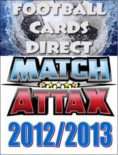 Match Attax 2012/2013 12/13 Star Player Cards #361   #380