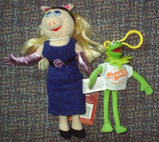 Muppets Miss Piggy 2004, Kermit 1999.