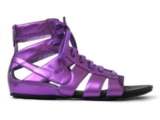 Nike Womens Gladiateur Mid Gladiator Sandals Lilac Sneakers Roman UK3 