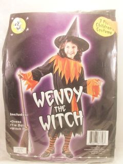 Wendy The Witch Halloween Costume Fits up to size 12