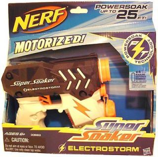 Hasbro Official Super Soaker Electrostorm Motorized Water Gun Blaster 