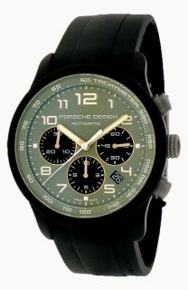 Porsche Design Dashbord Aluminum Green Dial Mens Watch 6612.17.56.113 