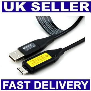 USB Charger Data Cable Photo Transfer Lead for Samsung SL105 WB610 