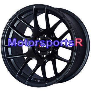   XXR 530 Flat Black Wheels Rims Concave 4x114.3 4x4.5 Stance Datsun 510