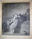 Honore Daumier Court/ French Satire Caricature Vintage