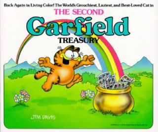 The Second Garfield Treasury by Jim Davis 1985, Paperback
