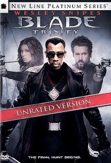 Blade Trinity DVD, 2005, 2 Disc Set, Unrated