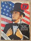 Gregory Peck THE BLUE AND THE GRAY Chicago TV Week guide Nov 14 1982 