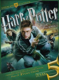 Harry Potter and the Order of the Phoenix DVD, 2011, 3 Disc Set, WS 