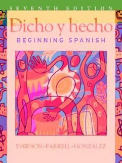   Beginning Spanish by Laila M. Dawson 2003, Hardcover, Revised