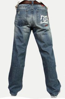 Brand New DC SHOES Denim Washed Jeans mens mens size 34
