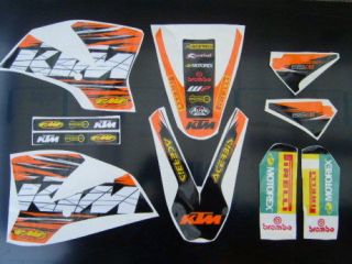 2002 2008 KTM SX 65 GRAPHICS   STICKERS   DECAL KIT