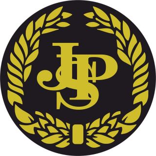 JPS Lotus Black & Gold Decal B x 2   102mm Dia John Player Special F1 