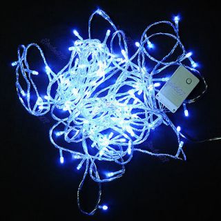 10M 100 LED Blue Decoration Light String For Xmas Christmas Fairy 