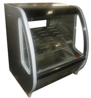 CURVED GLASS DELI BAKERY DISPLAY CASE REFRIGERATED