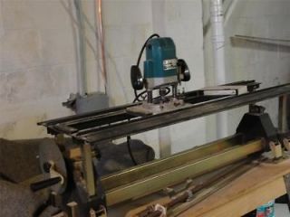 WOODCHUCK MODEL R7 33P MILING SYSTEM/WOOD LATHE WITH MAKITA ROUTER 