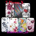 For Ipod Touch 4 4th 4G Gen 7pcs Soft Gel Rubber Silicone Case Cover 