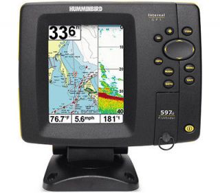 Humminbird 597CI HD 4.5 Color TFT Display Combo GPS Chartplotter/F 
