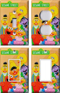 Sesame Street (Elmo) #1 Light Switch Plate