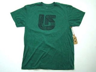   MENS T SHIRT GREEN VERTICAL MOUNTAIN DEW SLIM FIT LOGO TEE SIZE SMALL