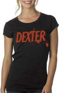 Juniors Dexter T Shirt Showtime TV Show Fitted Bella Cool Horror Miami 