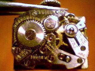   WATCH MOVEMENT #976 17JEWEL COMPLETE W/DIAL STEM CROWN HANDS 4PARTS