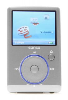 SanDisk Sansa Fuze Silver 8 GB Digital Media Player