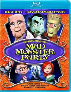 Mad Monster Party Blu ray DVD, 2012, 2 Disc Set