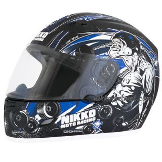 Newly listed NIKKO Helmet N922 RAW NERVE Black Blue (Size S)
