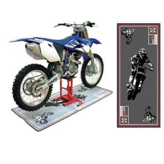 MotoX Moto X Motocross Garage Mat Paddock Rug Dirt Bike
