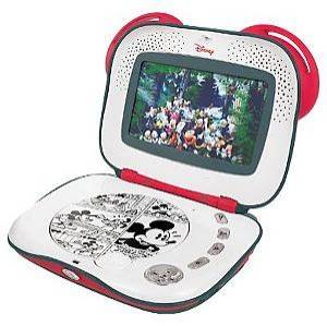 Disney Mickey Portable 7 Widescreen DVD Player Player