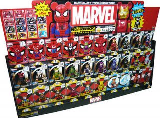   2012 Marvel Avengers X men Spiderman bearbricks Display Board PDQ 1P