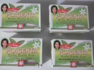   Pack Psalmstre New Placenta Herbal Beauty Soap   with goats Milk 135g