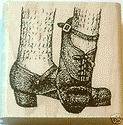 Irish Dance Shoes Rubber Stamp * Hard Shoes Heavy Shoes Jig Shoes