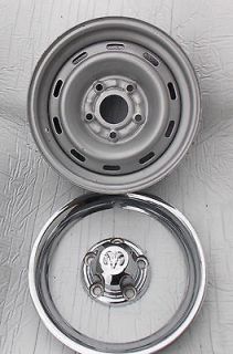 FOR DODGE PICK UP TRUCKS SET OF WHEELS, RINGS & CENTERS.