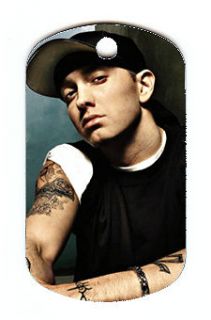 Eminem #1 Dog Tag Necklace [ and Free Chain]