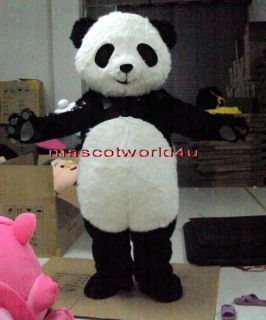 Professional Baby Panda Bear Mascot Costume Adult Suit