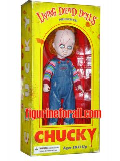 Living Dead Dolls Presents CHILDS PLAY CHUCKY 10 DOLL Mezco Toyz 