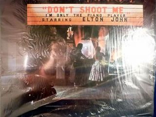   Dont Shoot Me Im Only the Piano Player Vinyl Record Elton John 1973