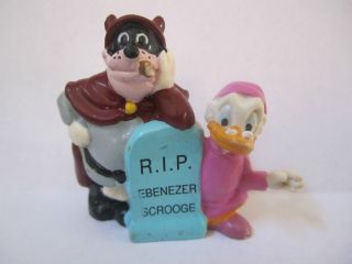 Disney Ebenezer Scrooge McDuck Ghost Beagle Boy Christmas Carol PVC 