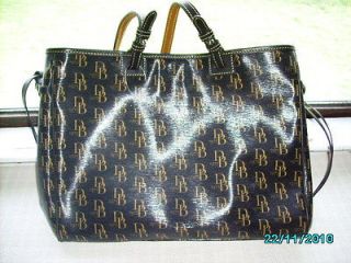 Authentic Dooney and Bourke Signature collection bag