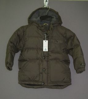 GAP NWT BOYS GREEN WARMEST DOWN COAT JACKET 4