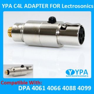 NEW YPA C4L 2 Microdot Adapter FOR DPA Lectrosonics Mic