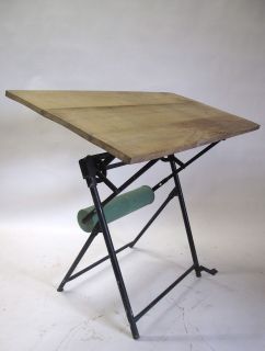 vintage drafting table in Antiques